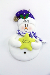 Picture of Snowman Holding Star