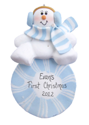 Picture of Candy Snowman-Blue