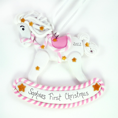 Picture of Rocking Horse-Pink