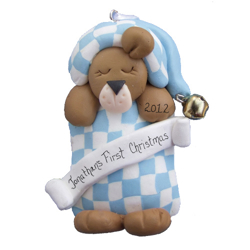 Picture of Sleepy Bear Blue