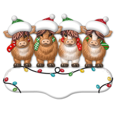 Picture of Cow Family of 4